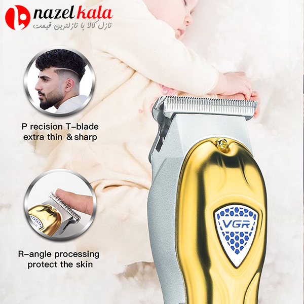ماشین اصلاح حرفه‌ای وی جی آر VGR V-902 — تصویر ۷