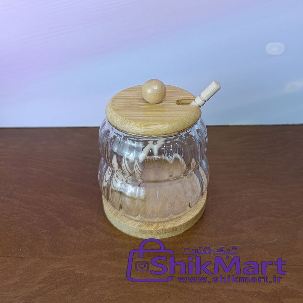 عسل خوری پیرکس درب و کفی بامبو — تصویر ۴