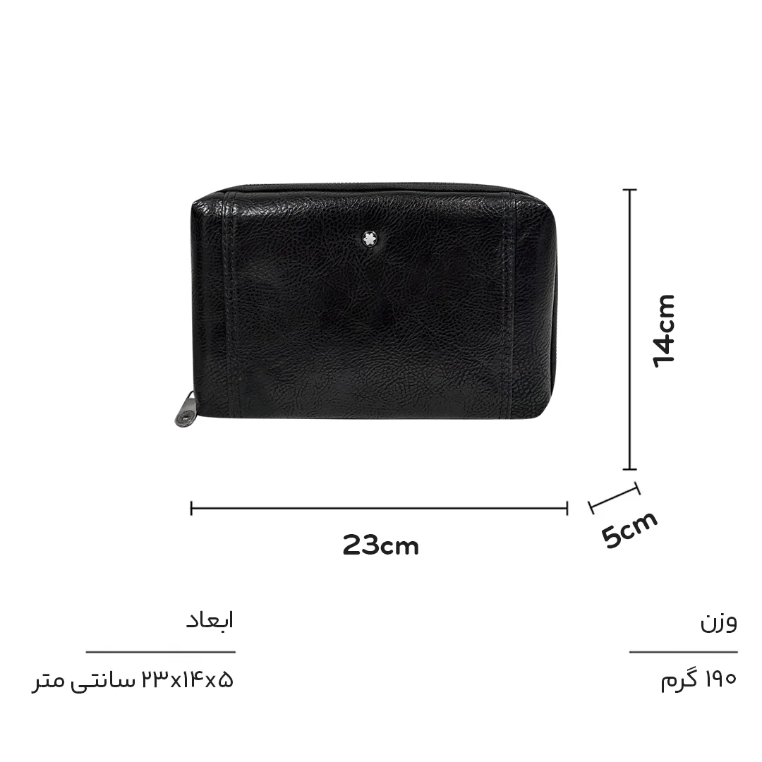 کیف دستی چرمی Mont Blanc مدل MB30457 — تصویر ۶