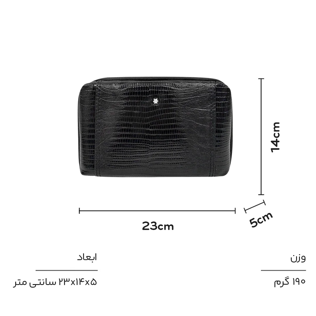 کیف دستی چرمی Mont Blanc مدل MB30455 — تصویر ۶