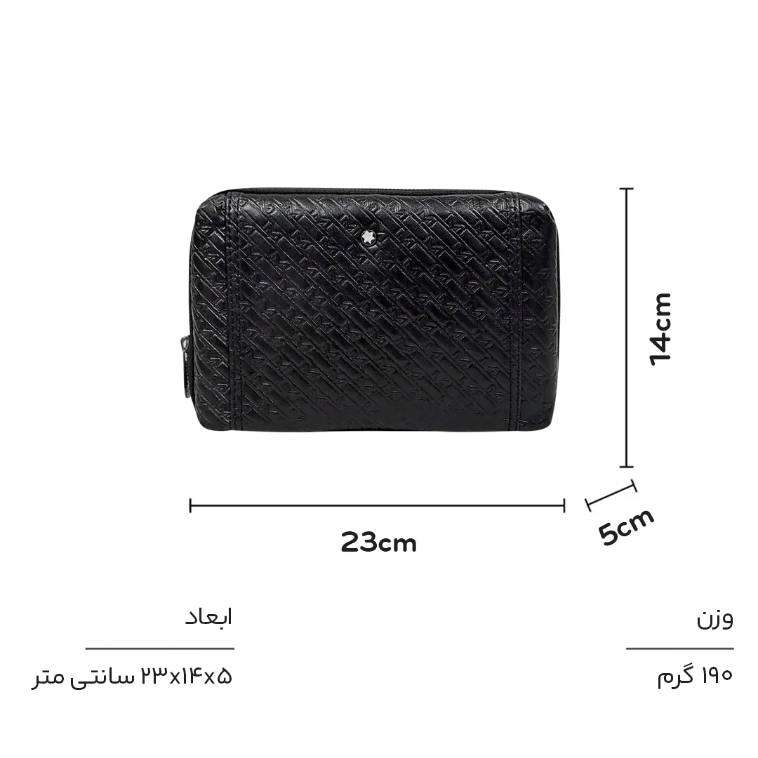کیف دستی چرمی Mont Blanc مدل MB30451 — تصویر ۷