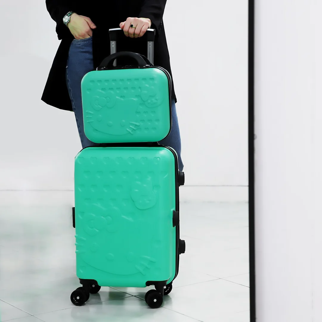 چمدان بچگانه طرح کیتی مدل CS40135 مجموعه دو عددی — تصویر ۷