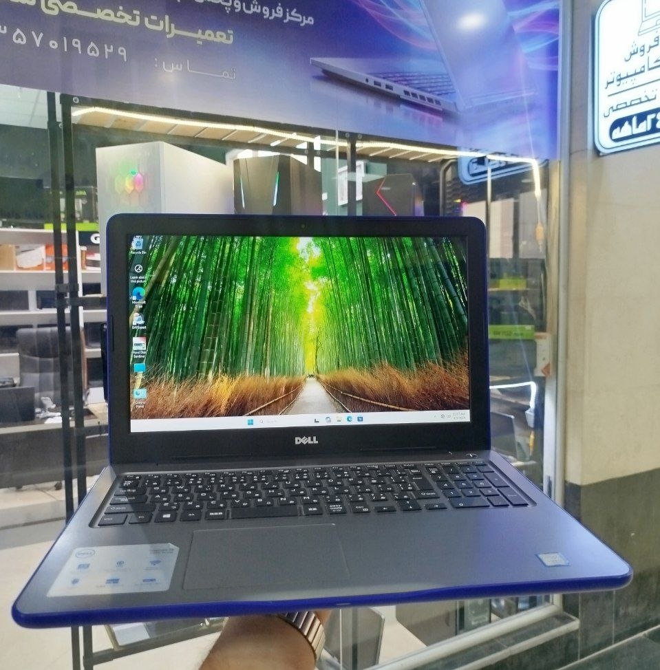 لپ تاپ استوک DELL INSPIRON 5567 CORE i3-7100U/8GB/128SSD/INTEL HP — تصویر ۴