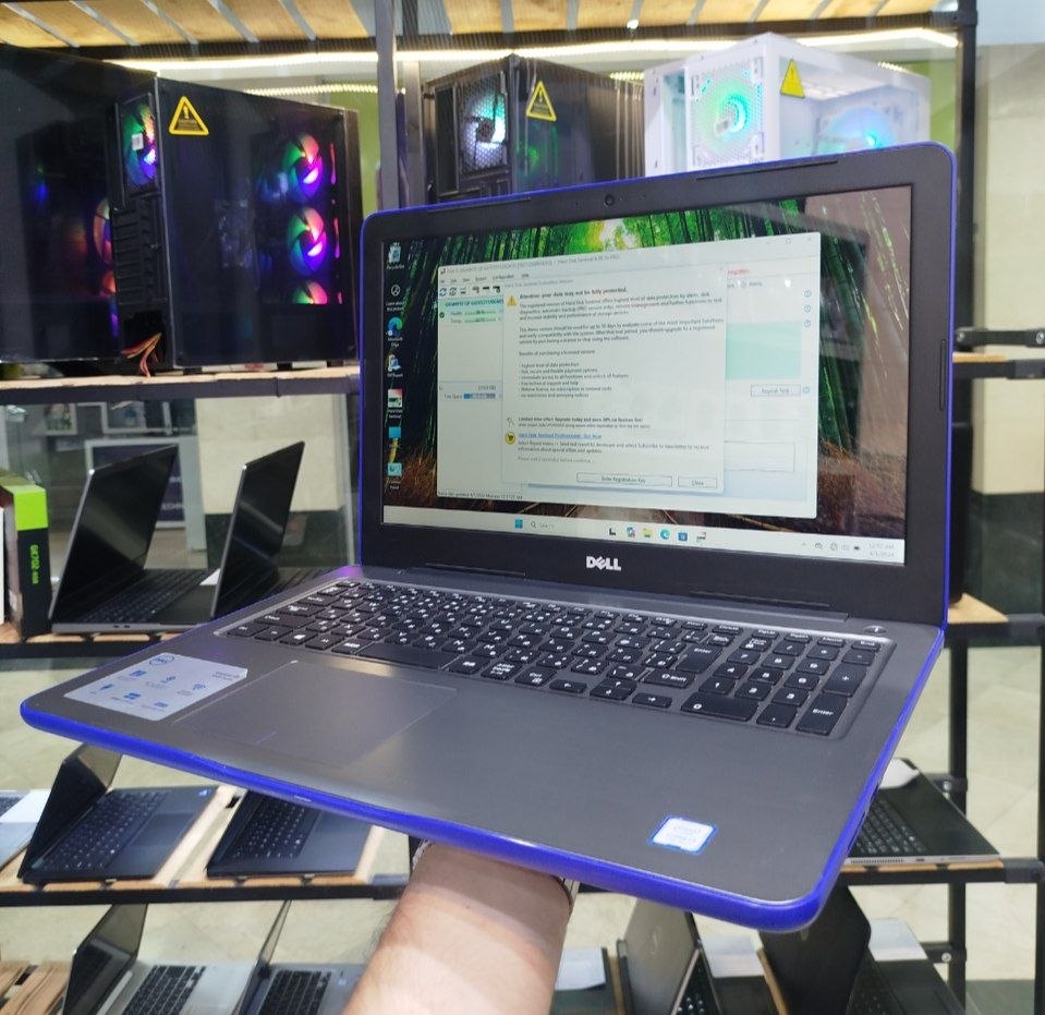 لپ تاپ استوک DELL INSPIRON 5567 CORE i3-7100U/8GB/128SSD/INTEL HP