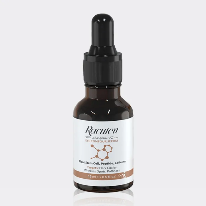 سرم دور چشم کافئین پپتاید راکوتن Racuten Peptide Caffeine Eye Contour Serum 15 ml
