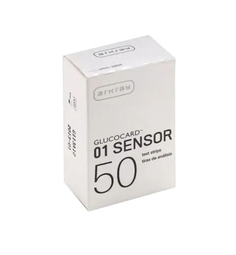 نوار تست قند خون (GLUCOCARD 01) – بسته 50 عددی