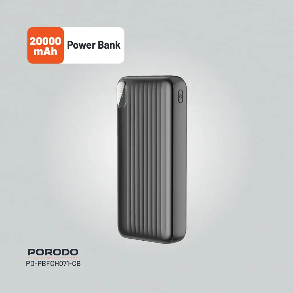 پکیج شارژ Porodo 6 در 1 مدل PD-PBFCH071-CB — تصویر ۸