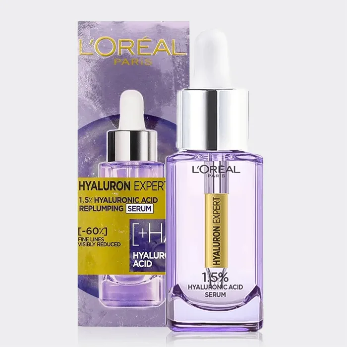 سرم آبرسان عمیق هیالورون اکسپرت لورآل L’Oréal HYALURON EXPERT REPLUMPING SERUM 15ml — تصویر ۳