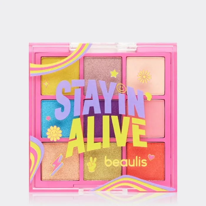 پالت سایه استی این الایو بیولیس beaulis Stay In Alive Eyeshadow palette