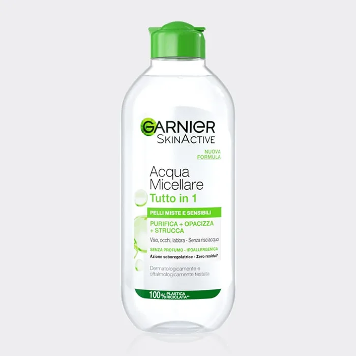 میسلار واتر پوست مختلط و حساس گارنیه Garnier Acqua Micellare All in one 400ml