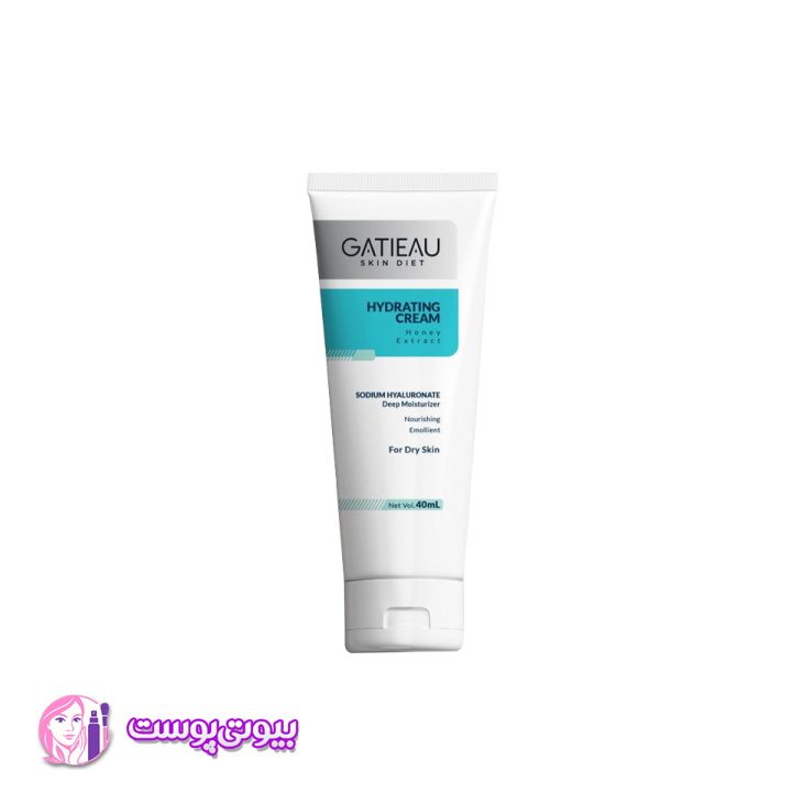 کرم آبرسان پوست خشک گاتیو 40ml / آبرسان عمقی با عصاره عسل برای پوست خشک و حساس
