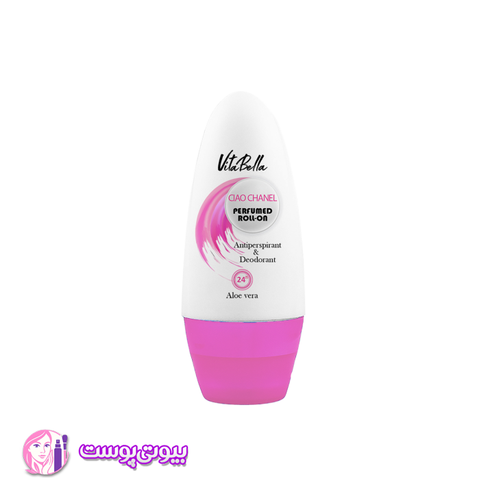 مام رول ضد تعریق ویتابلا Ciao Chanel / فاقد الکل، ماندگاری 24 ساعته و بدون لک روی لباس — تصویر ۲