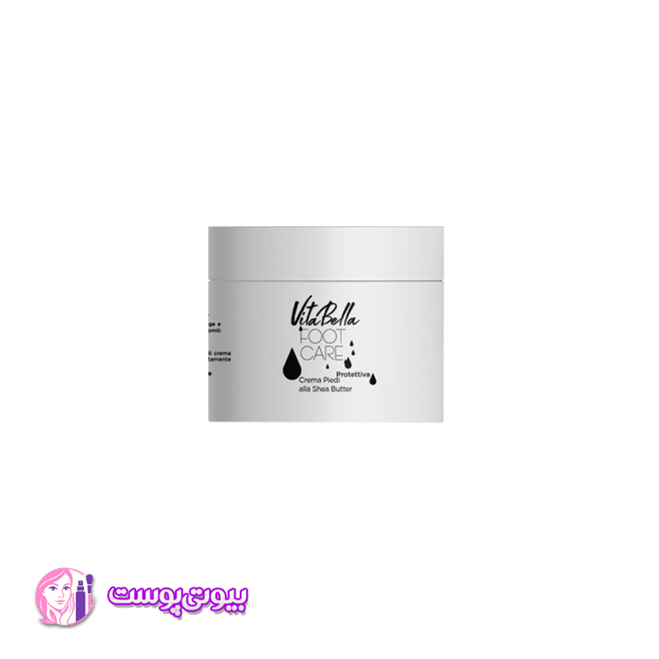 کرم ترمیم پا ویتابلا 180ml / درمان سریع ترک و خشکی پوست پا با روغن شی باتر — تصویر ۲
