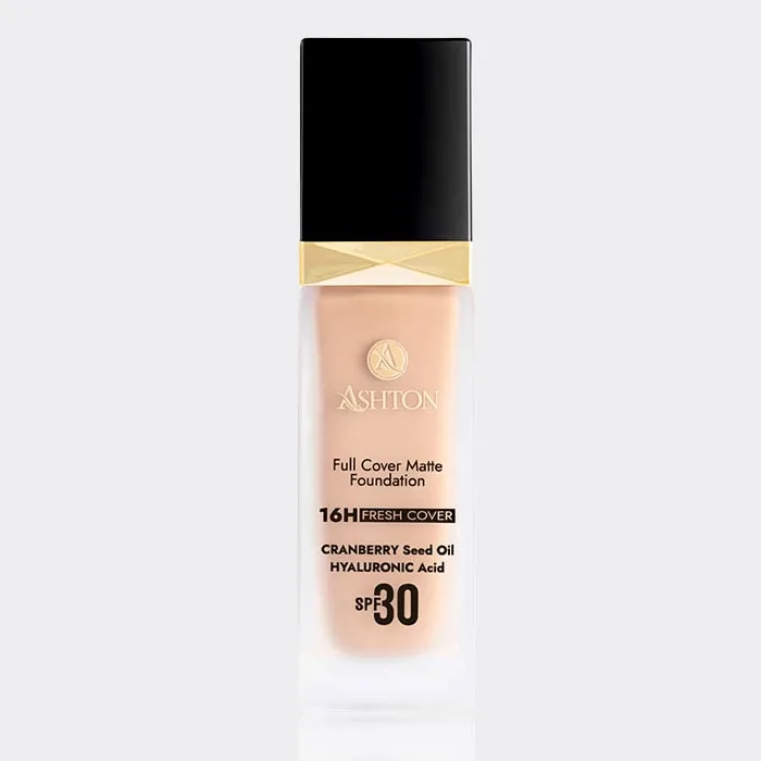کرم پودر فول کاور اشتون Ashton Full Cover Matte Foundation 30ml
