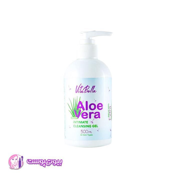 ژل بهداشتی بانوان ویتابلا 300ml – آلوئه ورا | پاکسازی، ضد التهاب و مرطوب‌کننده — تصویر ۲