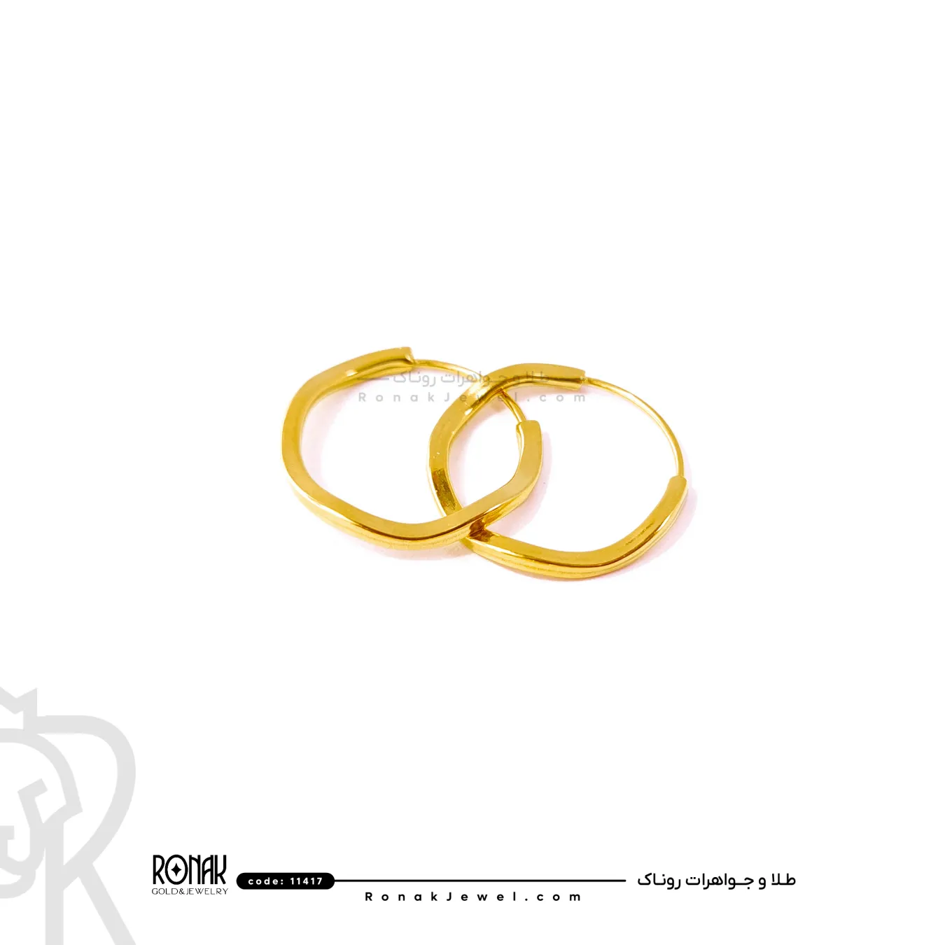 گوشواره طرح2 کد 11417