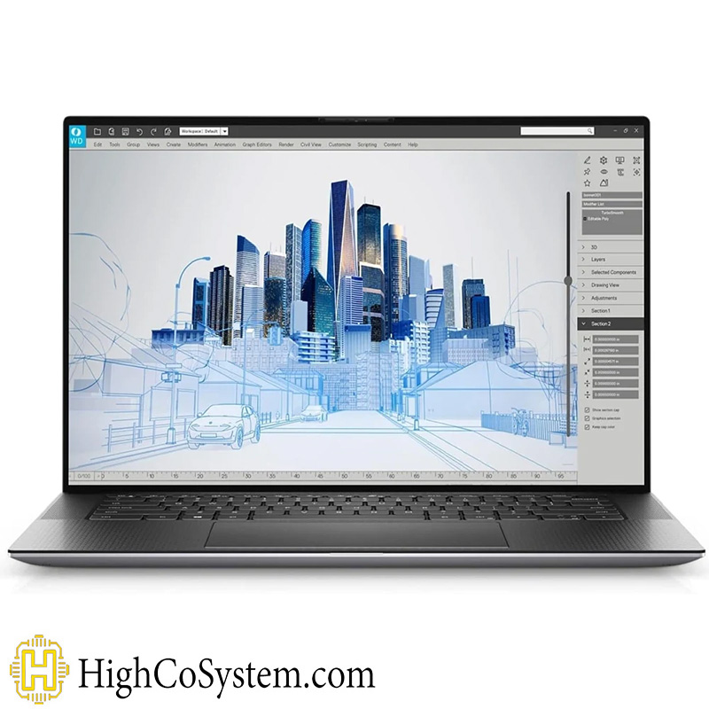 لپ تاپDELL مدل Precision 5560 — تصویر ۳