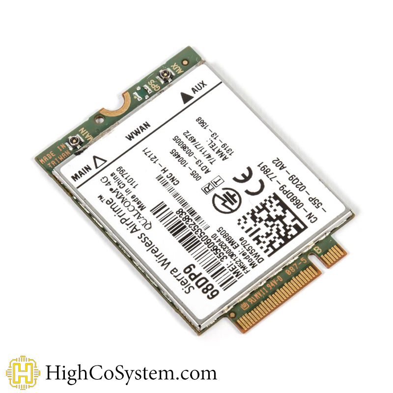ماژول WWANسیم کارت لپ تاپ DELL مدل 68DP9