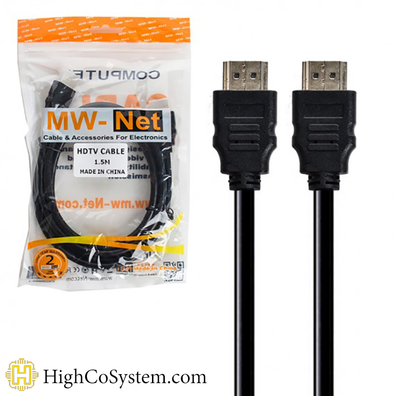 کابل تصویر HDMI 1.5M برند MW-NET