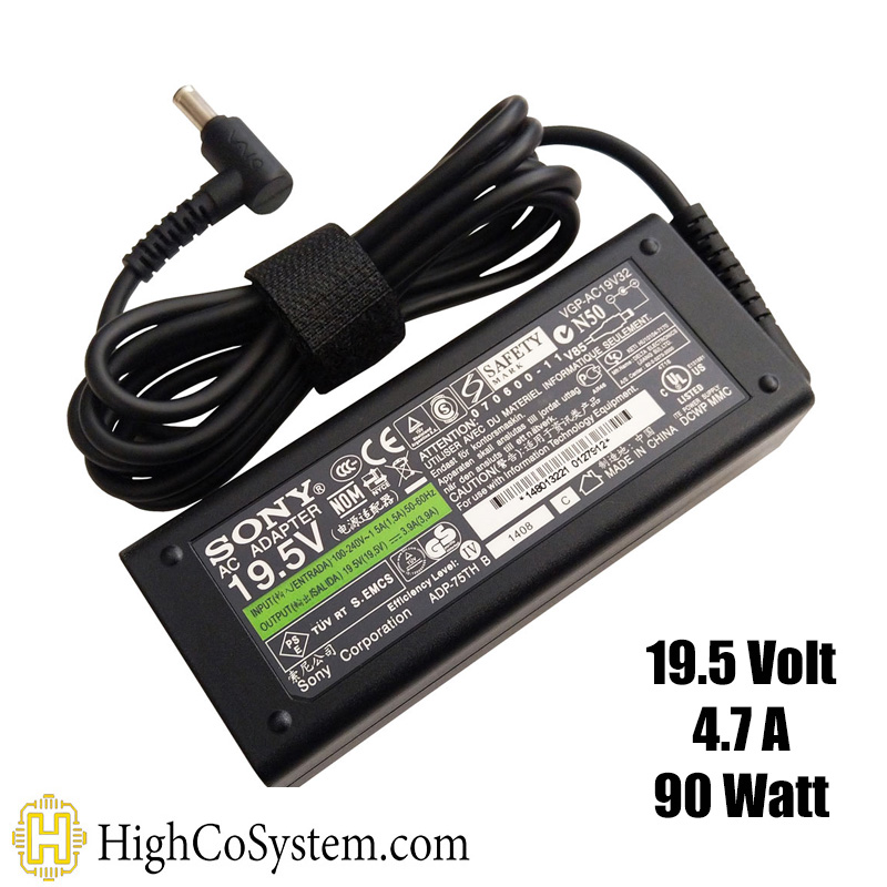 شارژر لپ تاپ سونی 19,5V 4,7A (90W)