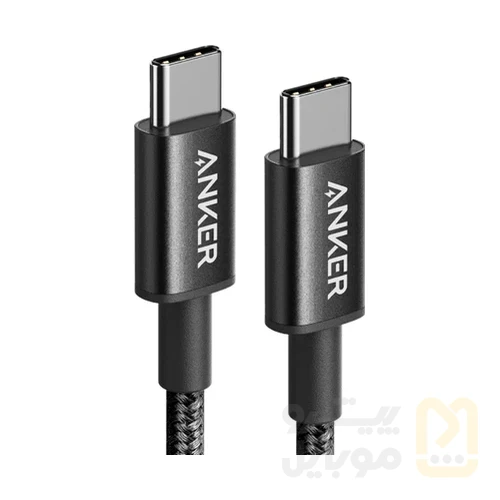کابل تبدیل USB-C به USB-C انکر مدل Nylon A8752 طول یک متر 60 وات — تصویر ۲