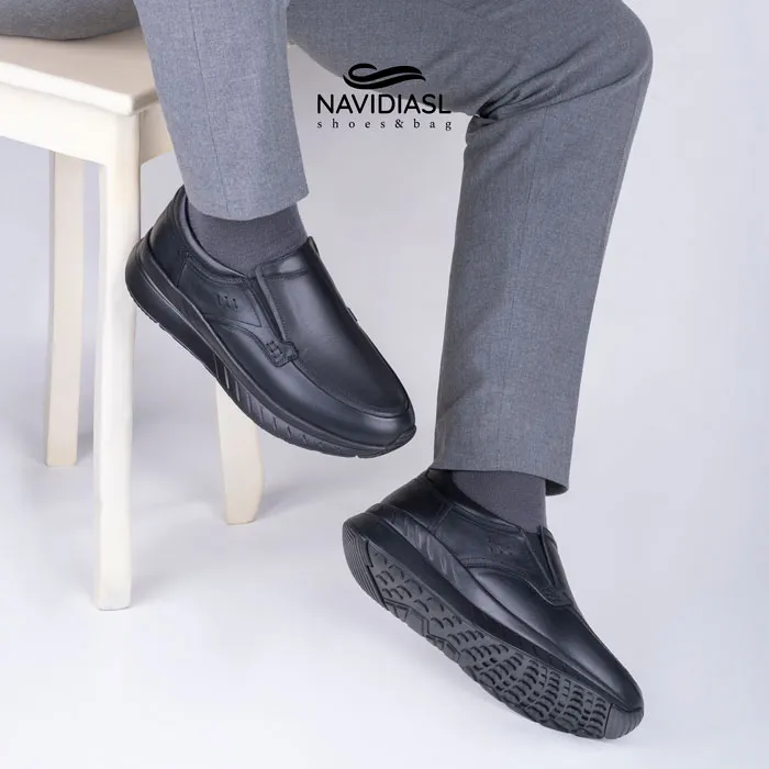 کفش چرم طبی مردانه مدل فوتکس کد 7042022 — تصویر ۴