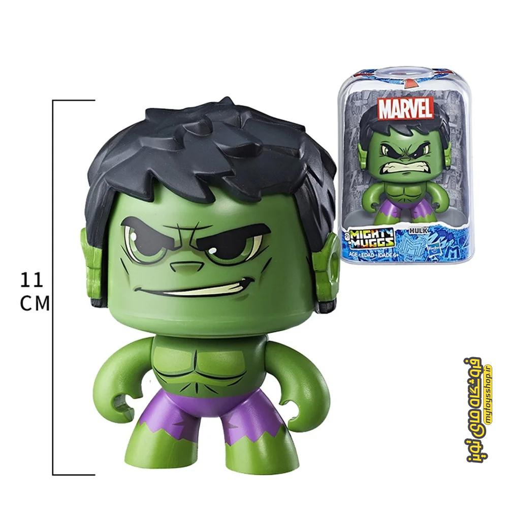 اکشن فیگور هالک صورت متحرک Hulk مارول — تصویر ۳