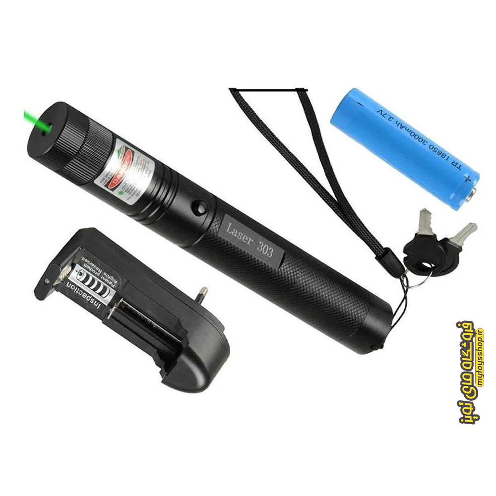 لیزر پوینتر شارژی کیلومتری مدل Laser 303 — تصویر ۴
