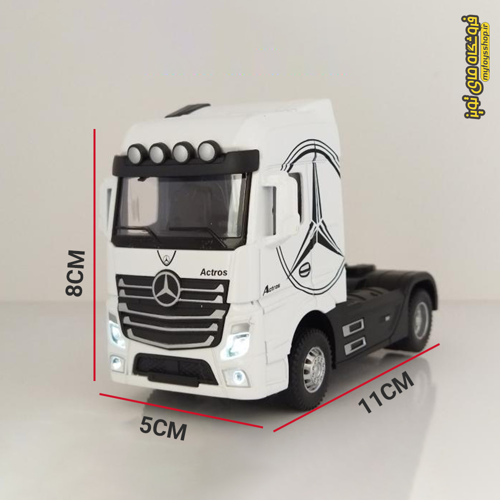 ماکت تریلی بنز آکتروس مدل ACTROS JG260 (کوچک) — تصویر ۶