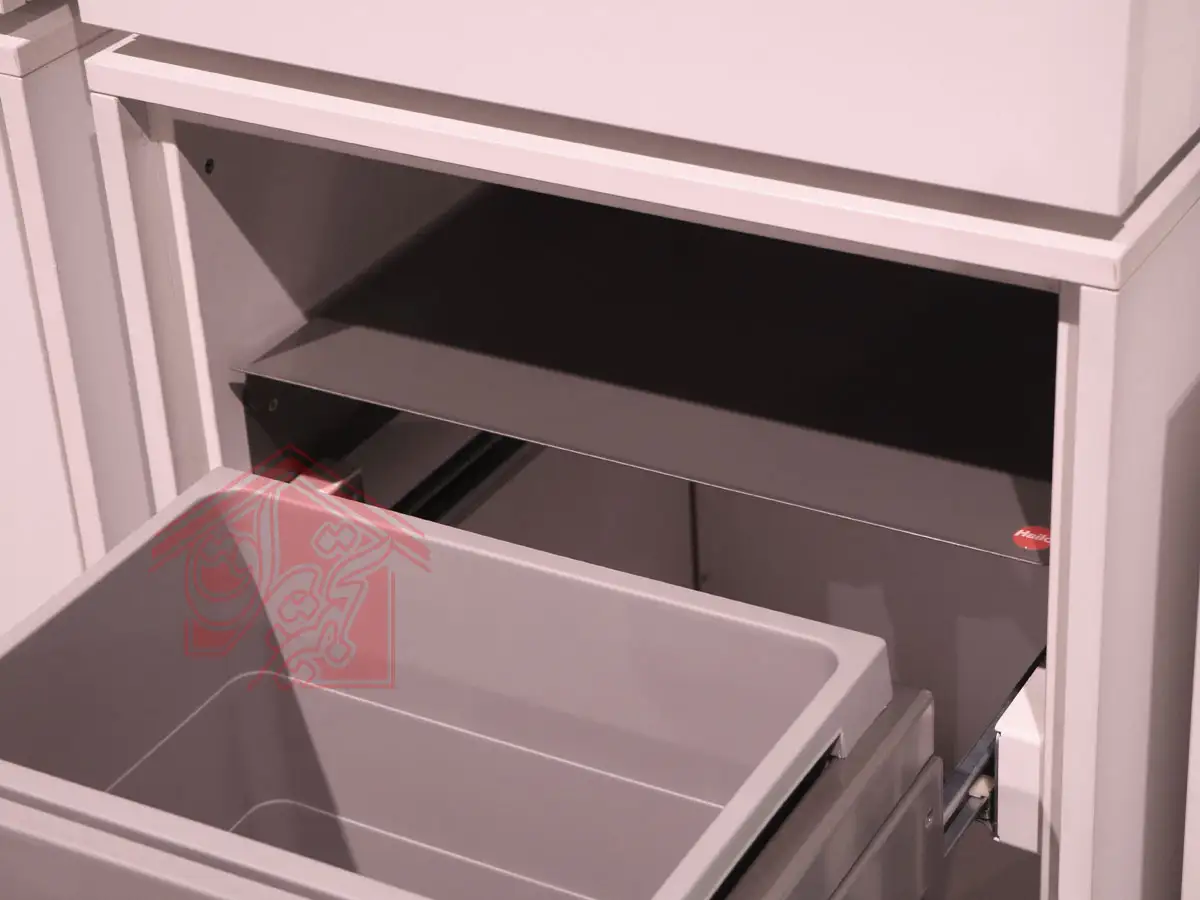 سطل زباله توکار کابینت یونیت 50 هایلو Q250 — تصویر ۳