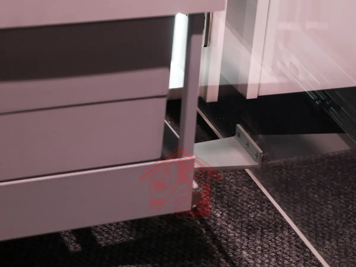 سطل آشغال کابینتی ریلی تاندم هایلو Q160 — تصویر ۴
