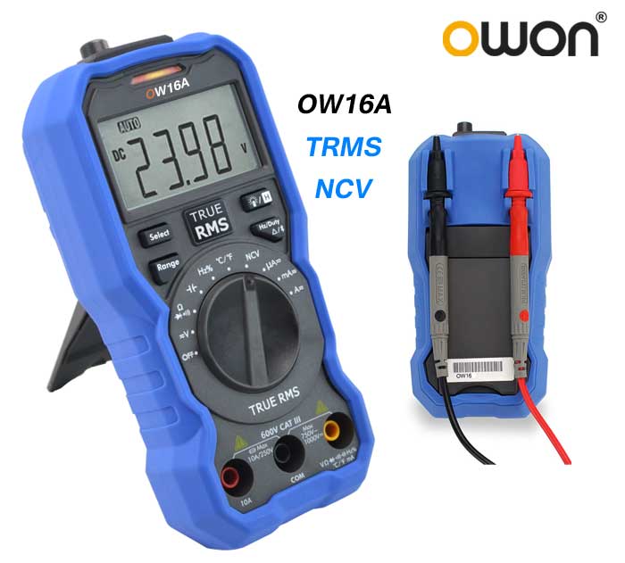 مولتی متر پرتابل NCV مدل OW16A ساخت کمپانی OWON — تصویر ۲