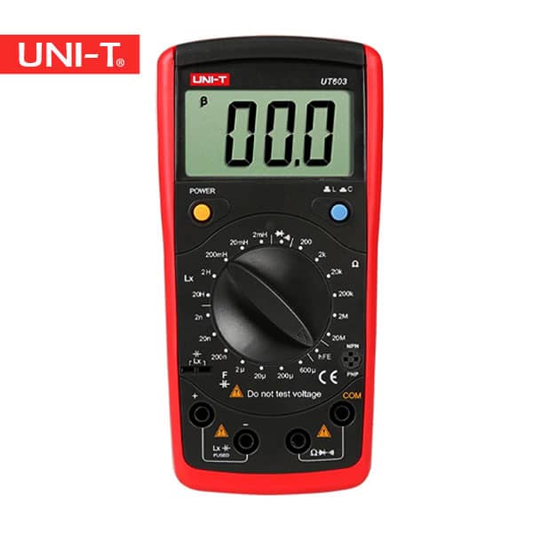 خازن سنج (LCR متر) دیجیتالی UNI-T UT603 — تصویر ۲