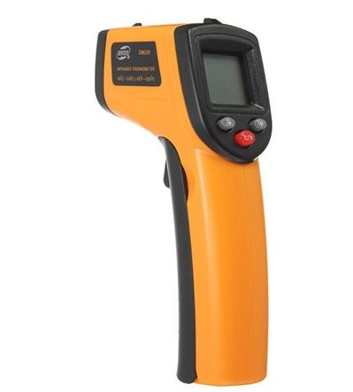 دماسنج لیزری 400 درجه GM-320 کمپانی BENTEH چین — تصویر ۲