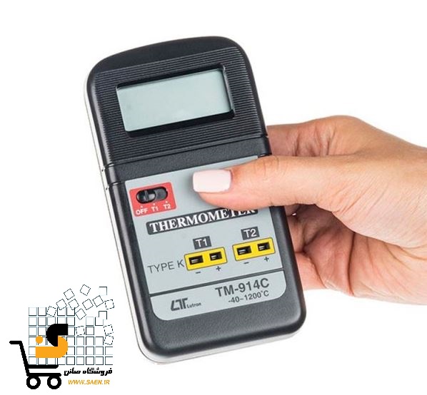 ترمومتر دوکاناله لوترون مدل TM-914C