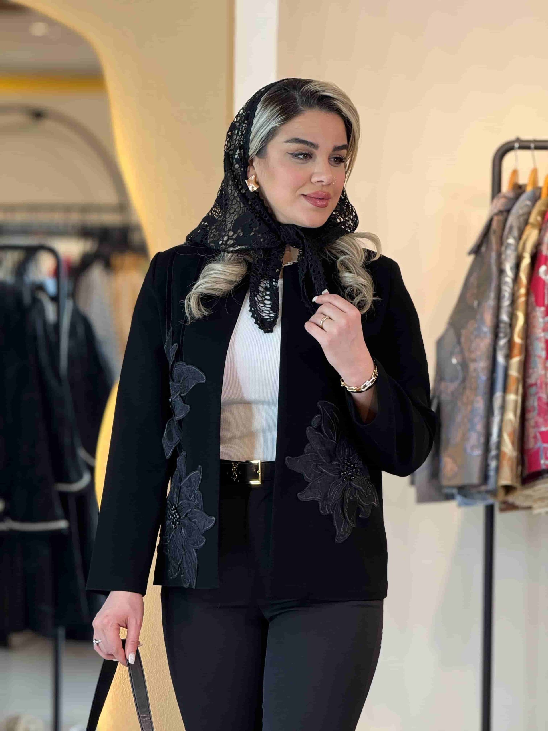 کت پنج گل برجسته 121303 — تصویر ۸