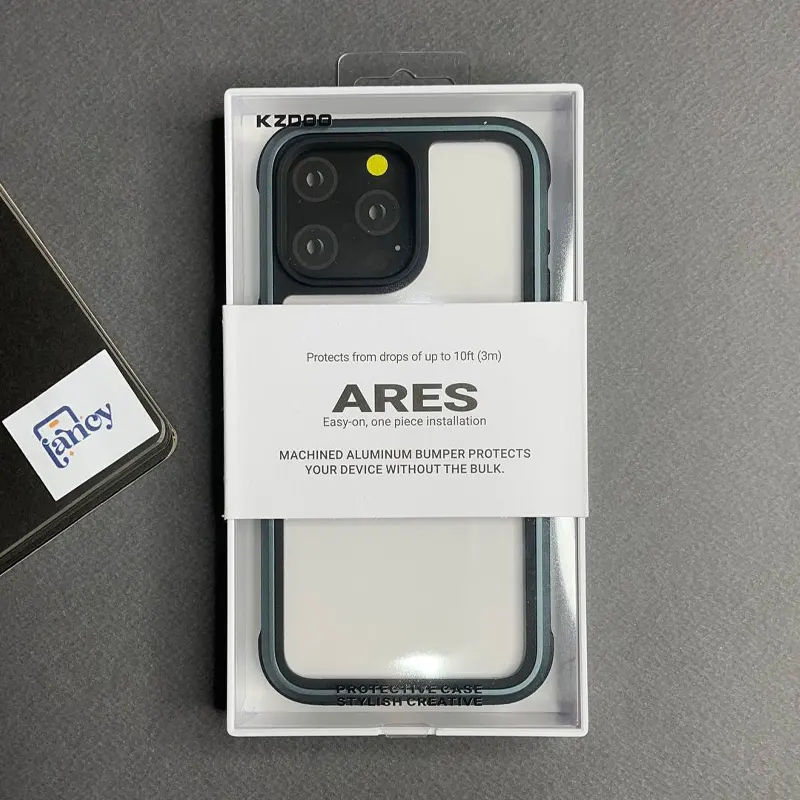 قاب گوشی K-DOO مدل Ares آیفون 15 پرو مکس خاکستری