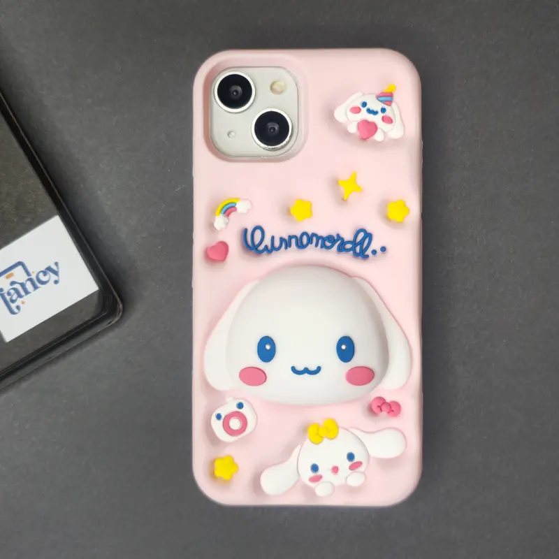 قاب گوشی سینامورول Cinnamoroll پاپ سوکت دار