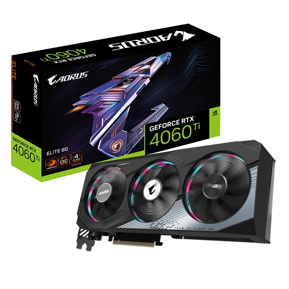 کارت گرافیک گیگابایت آئورس RTX 4060 TI ELITE