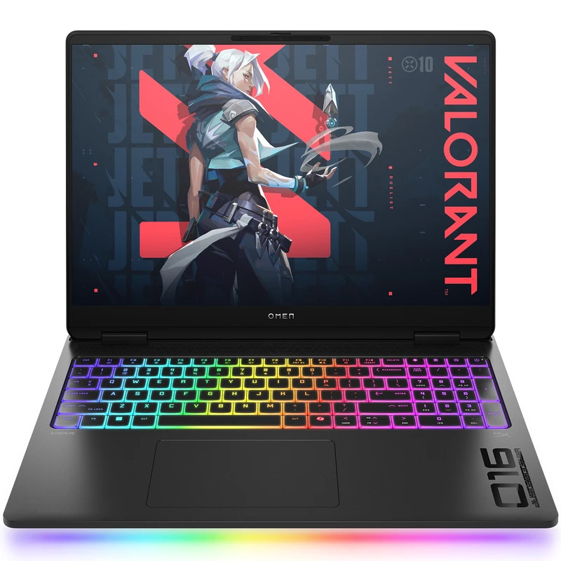 لپ تاپ 16 اینچی گیمینگ اچ پی مدل OMEN MAX 2025 16-AH0097NR Ultra 9 275HX 32G 1T SSD 16G RTX 5080 WQXGA 240Hz RGB