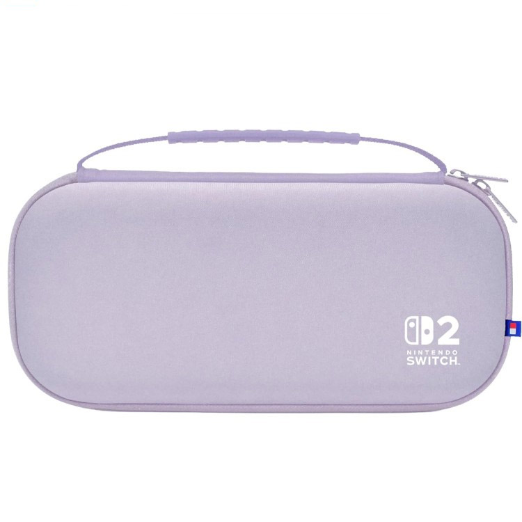 کیف ضدضربه و کم ضخامت HORI plus برای نینتندو سوییچ 2 – بنفش کم رنگ — تصویر ۲