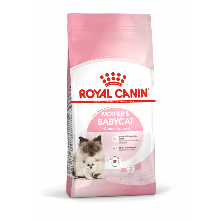 غذای خشک گربه رویال کنین مدل Mother & Babycat بسته 400 گرمی