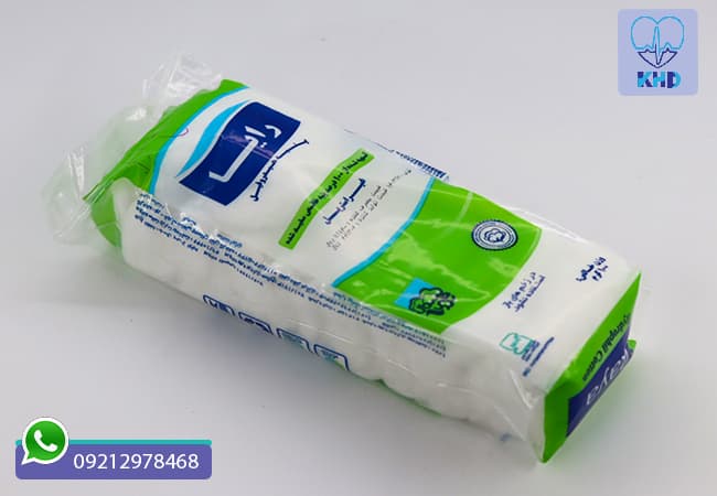 پنبه بهداشتی 100 گرمی رایا (Raya) بسته ۱ عددی — تصویر ۴