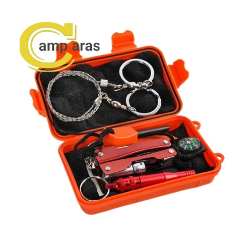 کیت بقا و نجات 7 کاره کمپینگ survival Kit GA-7 چندکاره — تصویر ۲