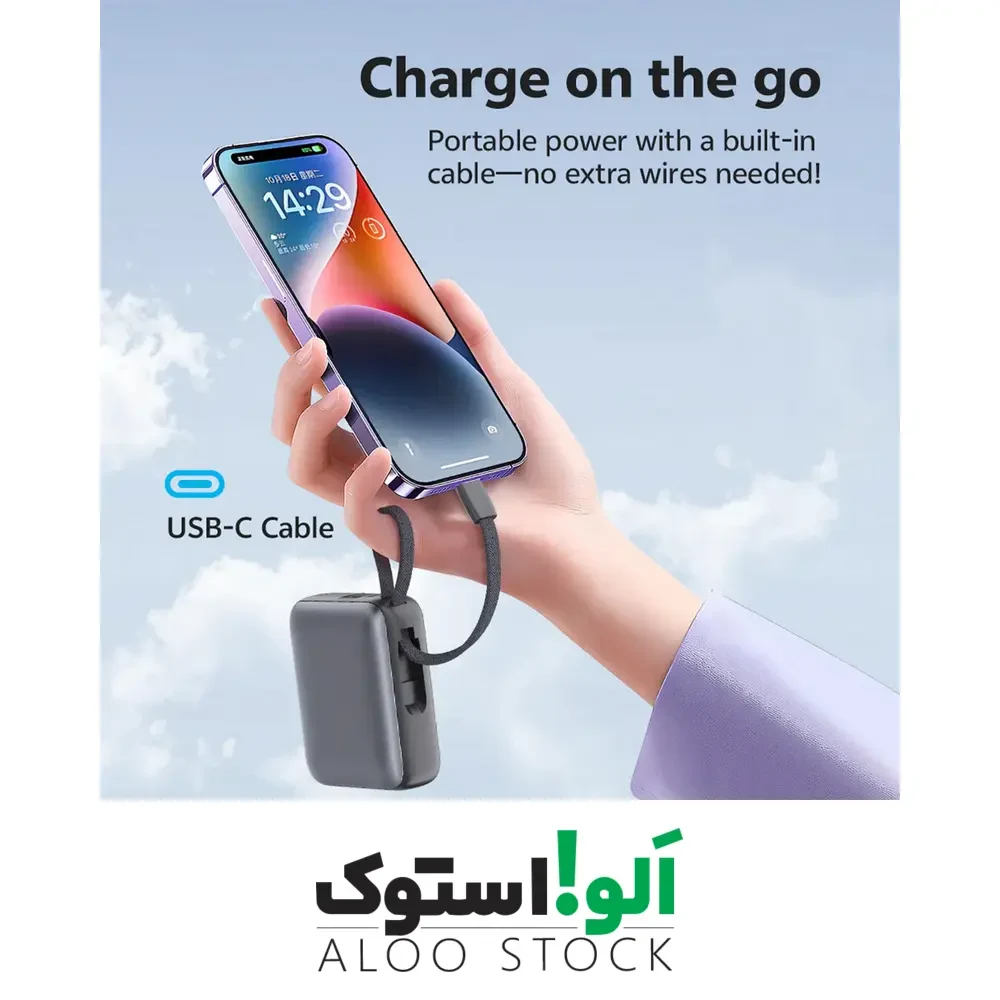 پاوربانک کیو سی وای مدل QCY PB10C 10000mAh 35W — تصویر ۶