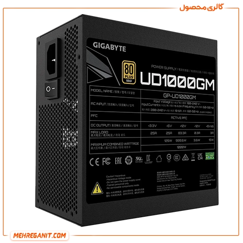 پاور کامپیوتر گیگابایت مدل UD1000GM — تصویر ۴