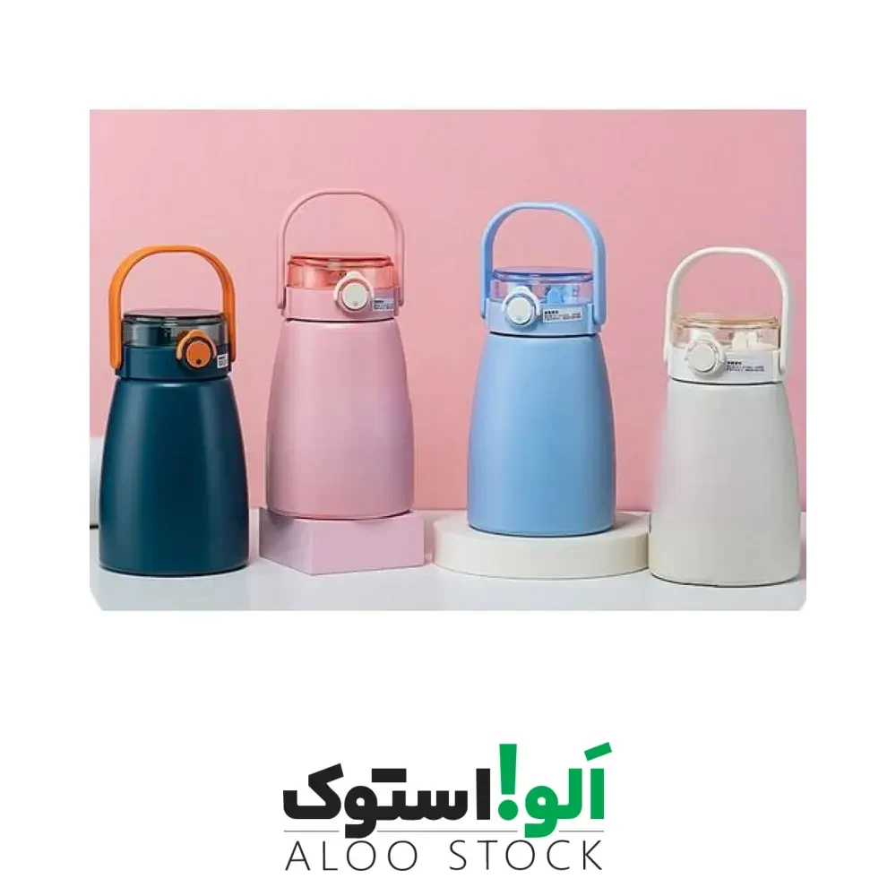 فلاسک آب گرم و سرد مسافرتی 1300 میلی لیتر Double Wall Vacuum Sport Water Bottle — تصویر ۳