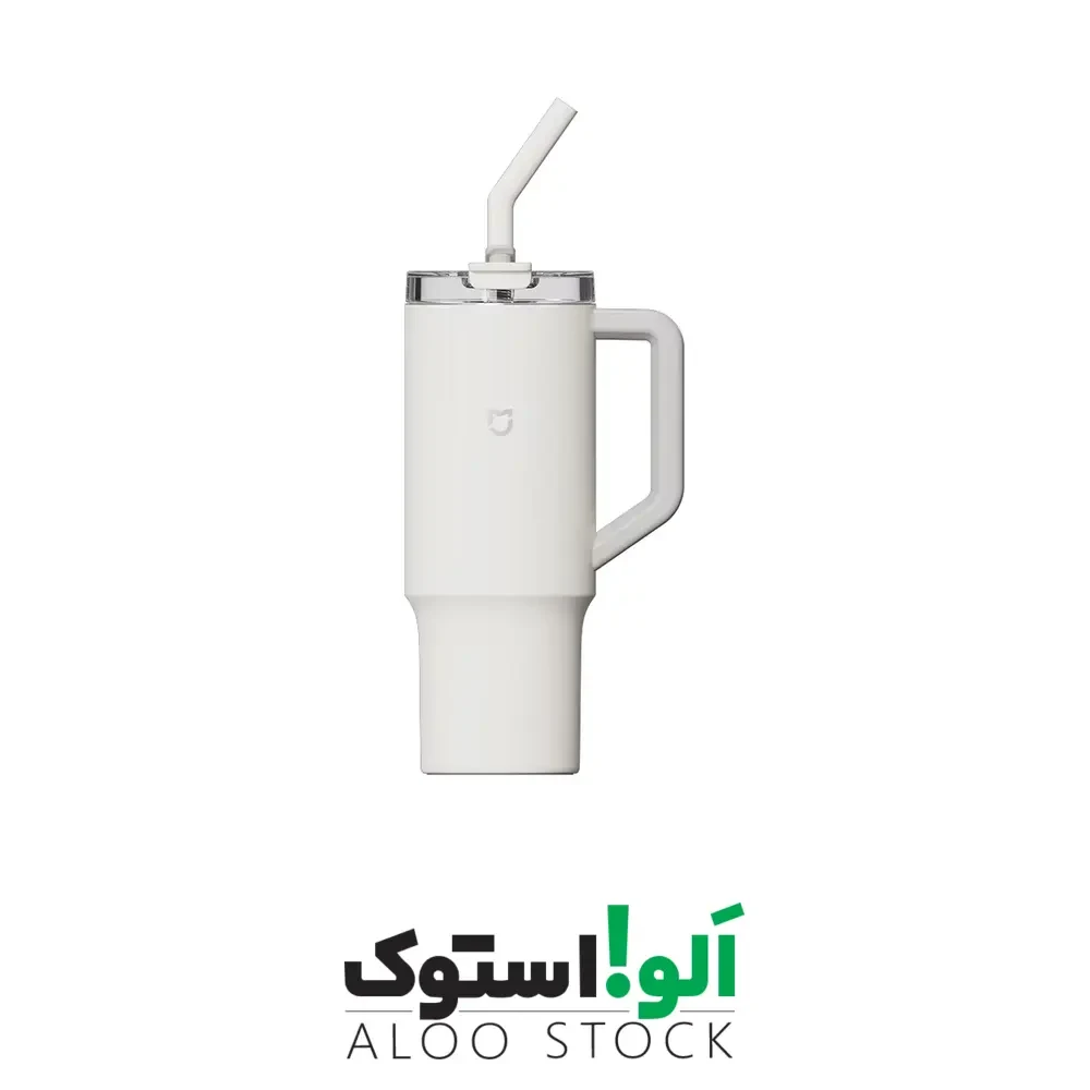 فلاسک ضد زنگ 1 لیتری شیائومی مدل Xiaomi Mijia Straw Cup 1L Stainless Steel — تصویر ۳