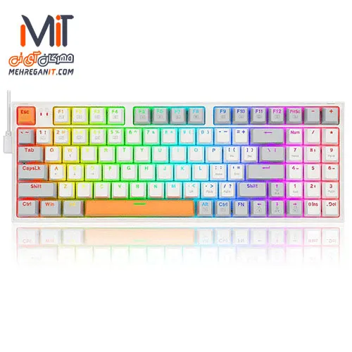 کیبورد گیمینگ ردراگون مدل Kitava K636 GWO RGB