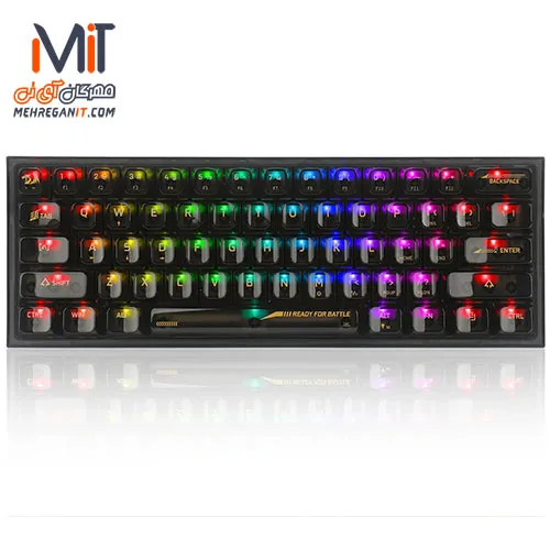 کیبورد گیمینگ ردراگون مدل K617 FIZZ CTP RGB